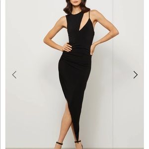 BCBG Asymmetrical Evening Dress